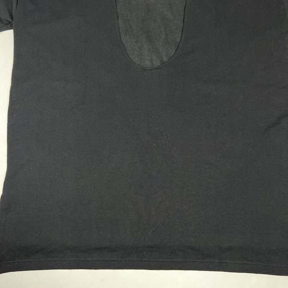 Victoria Sport Black Open Back Crewneck Fleece Sweatshirt Women’s Size M EUC - Picture 3 of 3